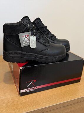 New In Box Rothco Forced Entry Tactical Work Boots Size 8
